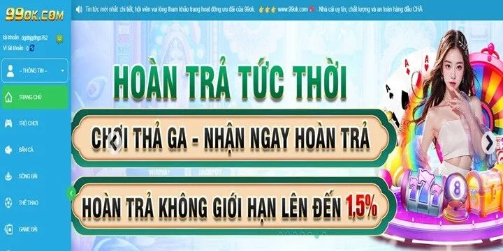 Chương trình khuyến mãi 99OK đang được tổ chức