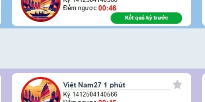 Tham gia XSVN 1 phút 99OK